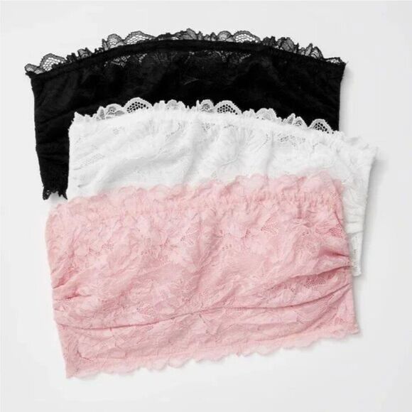 FREE PEOPLE NWT Bring Me Another Bandeau / Black - small - Picture 5 of 6